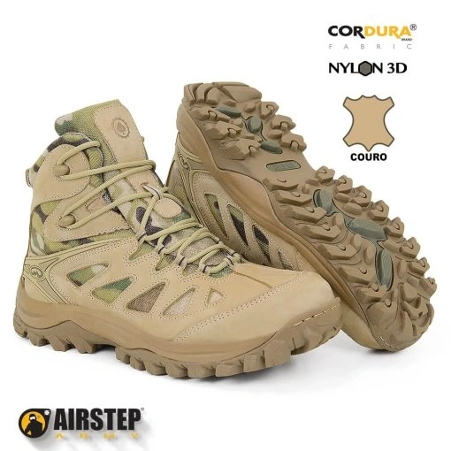 Bota best sale airstep camuflada