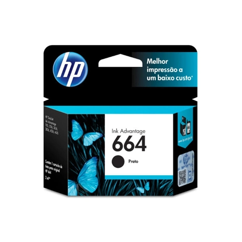 CARTUCHO DE TINTA – 664 PRETO – HP