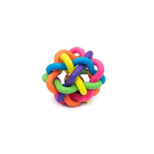 Brinquedo Interativo Bola com Sino para Cães e Gatos