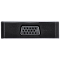 Hub Usb Tipo c / Type c 5 Em 1 Com 2 Hdmi + Vga + Usb 3.0 + Power Delivery (pd) 60w - Hc-5vga