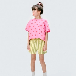 Blusa Oversized + Scrunchie Hering Feminina - Rosa