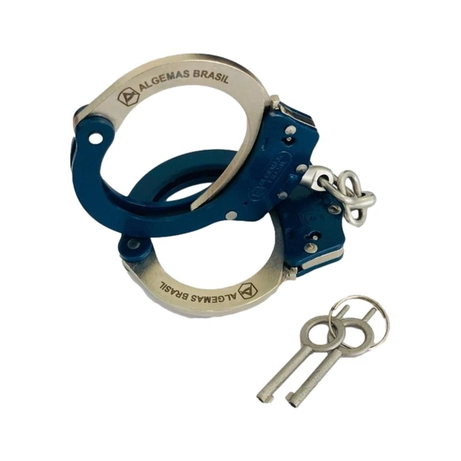 Algema Aço Carbono 1020 Azul GM/ Niquelada