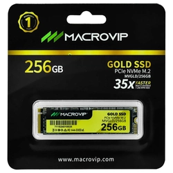 Hd Ssd M.2  256GB NVMe Gold - MVGLD/256GB - Macrovip