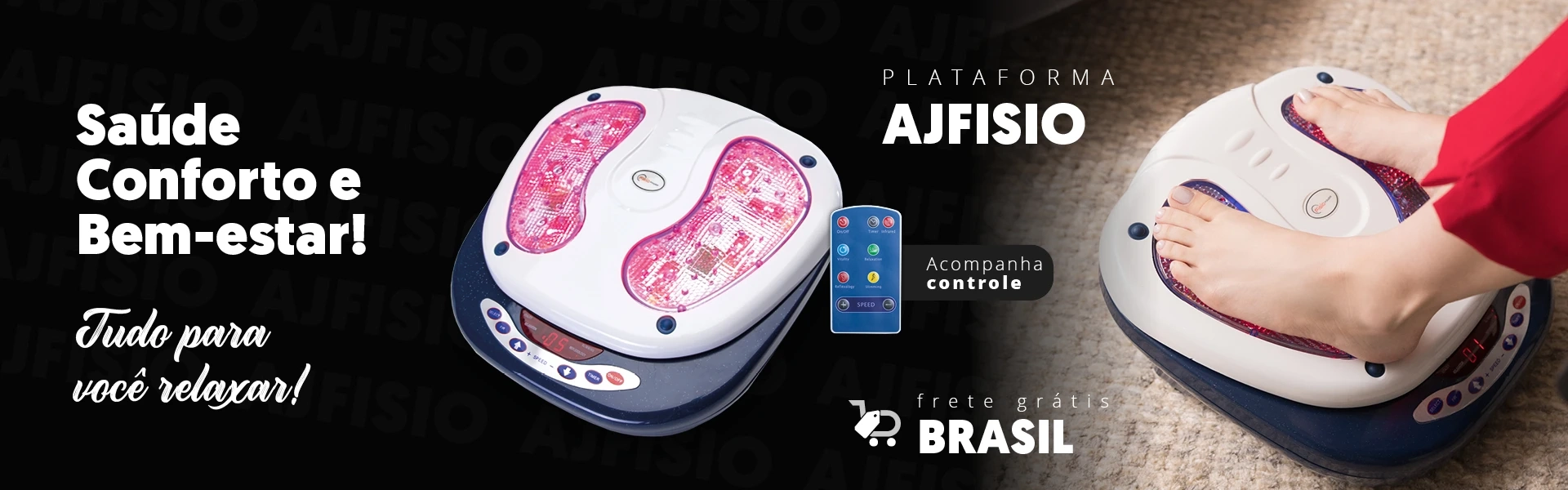 Plataforma de massagem