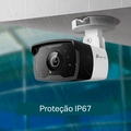 Camera Ip Externa Bullet Tp-link Vigi C330i 3mp Ir Poe