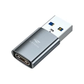 Adaptador OTG C3Tech USB-A Macho/USB-C Fêmea - OTG-10
