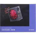 Fonte Gamer Atx Fortrek Crusader 500w Preta