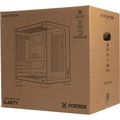 Gabinete Gamer Fortrek Clarity Preto Lateral Vidro