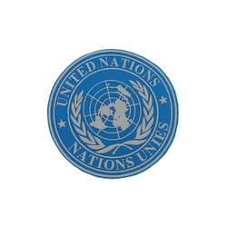 Brevê (Distintivo) Emborrachado United Nations  ONU