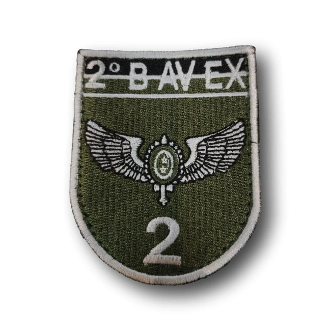 Distintivo de Organização Militar DOM BAVEX 2  (Bordado)