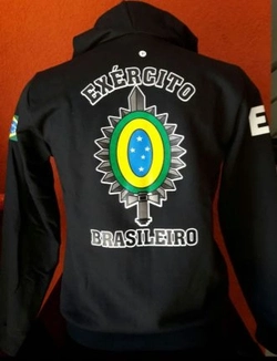 Blusa Moletom  (Exército Brasileiro - Símbolo EB)