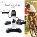 Mini Bike Ergométrica Portátil Relaxshop para Exercícios Braços e Pernas Pro Branca