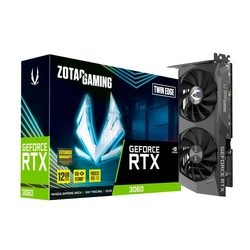 Placa de Vídeo Zotac NVídia GeForce RTX 3060 Twin Edge OC, 12GB, GDDR6, 192 Bits - ZT-A30600E-10M