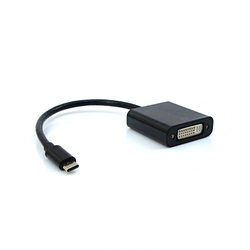 Cabo Adaptador, USB-C/DVI, ADP-301BK PlusCable