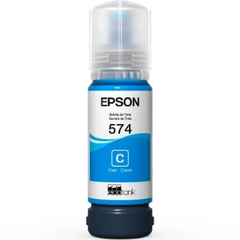 Refil Tanque Tinta Epson T574 Ciano  - T574220-al
