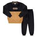 Conjunto Blusa e Calça em Pelinho BRKLN Preto Tileesul - Masculino
