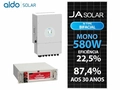 Gerador De Energia Solar Deye Hibrido Rosca Dupla Madeira Romagnole Deye Gfh 9,28kwp Ja 580w Bif N-t Sun 10kw 2mppt 380v Ucb Litio 17,28kwh