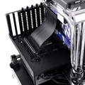 Cabo Riser Thermaltake Dual 90 Degree, PCIE 4.0, 130mm, 90º, Preto - AC-071-CO1OTN-C1