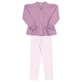 Conjunto Casaco Matelassê e Legging Orquídea Randa Mundu - Feminino