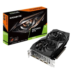 Placa De Vídeo Gigabyte Geforce Gtx 1660 Oc 6g - Gvn1660oc6gdi