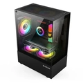 GABINETE GAMER BG-053 NUKER PRETO - BLUECASE