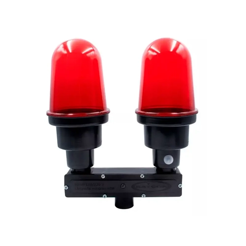 APARELHO SINALIZADOR DUPLO C/ FOTOCELULA RUBI