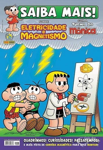 Gibi Saiba Mais! Sobre Eletricidade e Magnestismo Com a Turma Da Mônica -  Mauricio De Sousa Editora