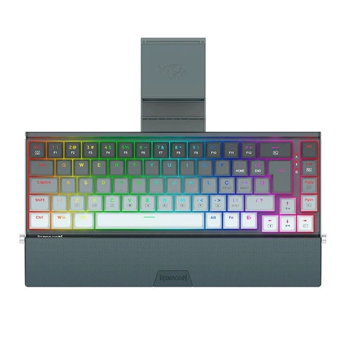 Teclado Mecanico Reddragon Shaco RGB - K641G-GW-RGB-PT-BROWN