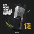 Faca Machado Premium cortador de osso de forjamento de precisão de aço inoxidável Alta qualidade Grillrelax