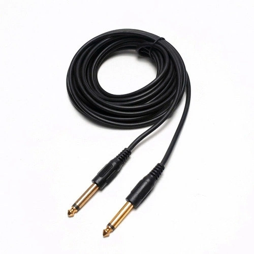 Cabo P10 (mono) X P10 Macho (mono) Blister 5m Flex