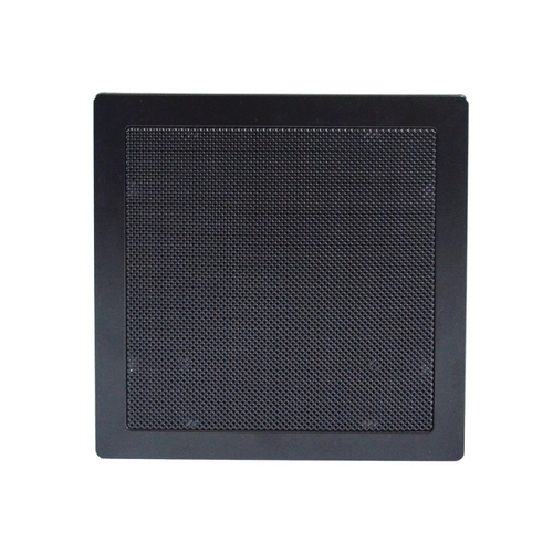 Arandela Quadrada Plastica Fiamon 6 Polegadas Com Difusor 30rms 8r Preta