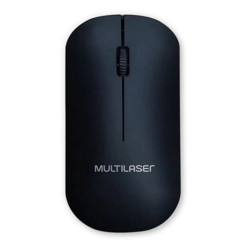Mouse Multilaser Sem Fio Slim Box 1200dpi 3 Botoes Box -  Mo307