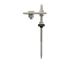 Estrutura Solar Fotovoltaico Estrutura 411930 Rs-298 Fixador Rosca Dupla Para Telha Fibrocimento Metal