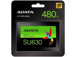 SSD Adata SU630, 480GB, SATA, Leitura 520MB/s, Gravação 450MB/s - ASU630SS-480GQ-R