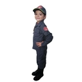 Farda Infantil dos Bombeiros (Cinza)
