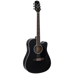 Violão Eletroacústico Aço Cutaway Com Equalizador e Afinador Gdc-1 Ceq Satin Black