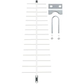 Antena Digital Externa Log para Tv Hdtv/uhf/4k 14dbi 30 Elementos Lu-30