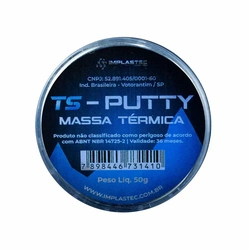 Massa Térmica Implastec 50g - Ts-putty