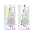 CAIXA DE SOM GAMER REDRAGON ANVIL BRANCO RGB - GS520W