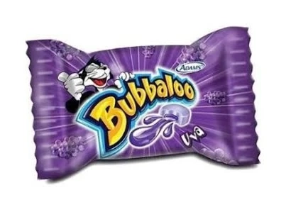Chiclete Bubbaloo Sabor Uva 5g