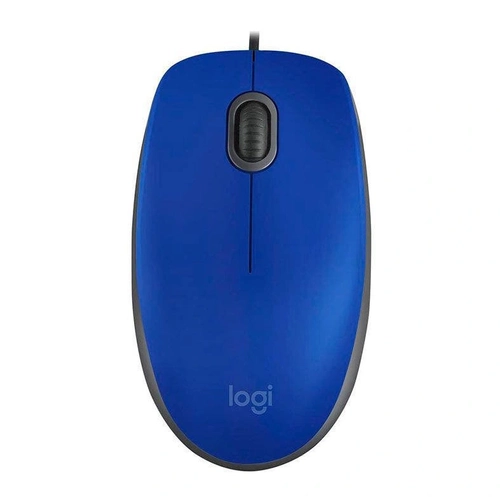 Mouse Logitech Com Fio Usb M110 Azul - 910-006662-v