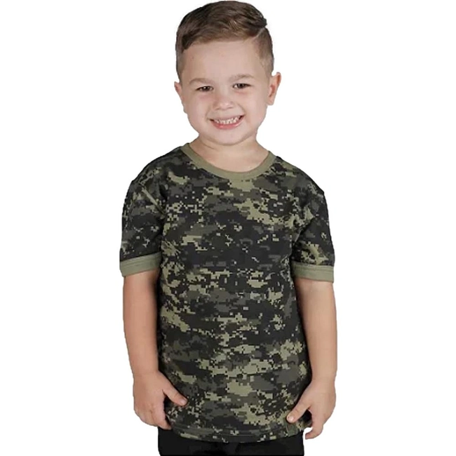 Camiseta Infantil Soldier Digital Pantano (Bélica)