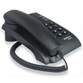 Telefone Pleno Com Fio Mesa e Parede Preto - Intelbras (U)