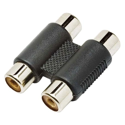 Emenda Cabo 2 Jack Rca Para 2 Jack Rca Duplo