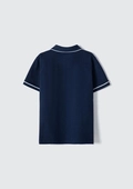 Camiseta Polo Básica Azul Marinho Hering - Masculino