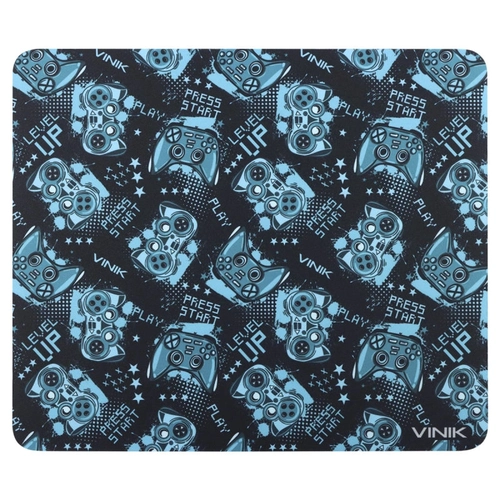 Mouse Pad Gamer Vinik Level Up 320x270x2mm - Mplu32