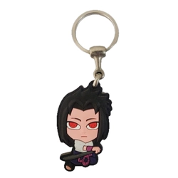 Chaveiro Geek Emborrachado Sasuke Naruto