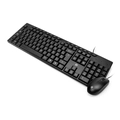 Kit Teclado e Mouse c/fio Usb Gr100 V3 Preto - Tgt