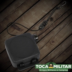 Fiel Retrátil Preto Liso