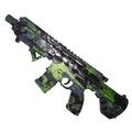 Rifle M416 Elétrico de Bolinhas de GEL Orbeez (Camuflado Verde)